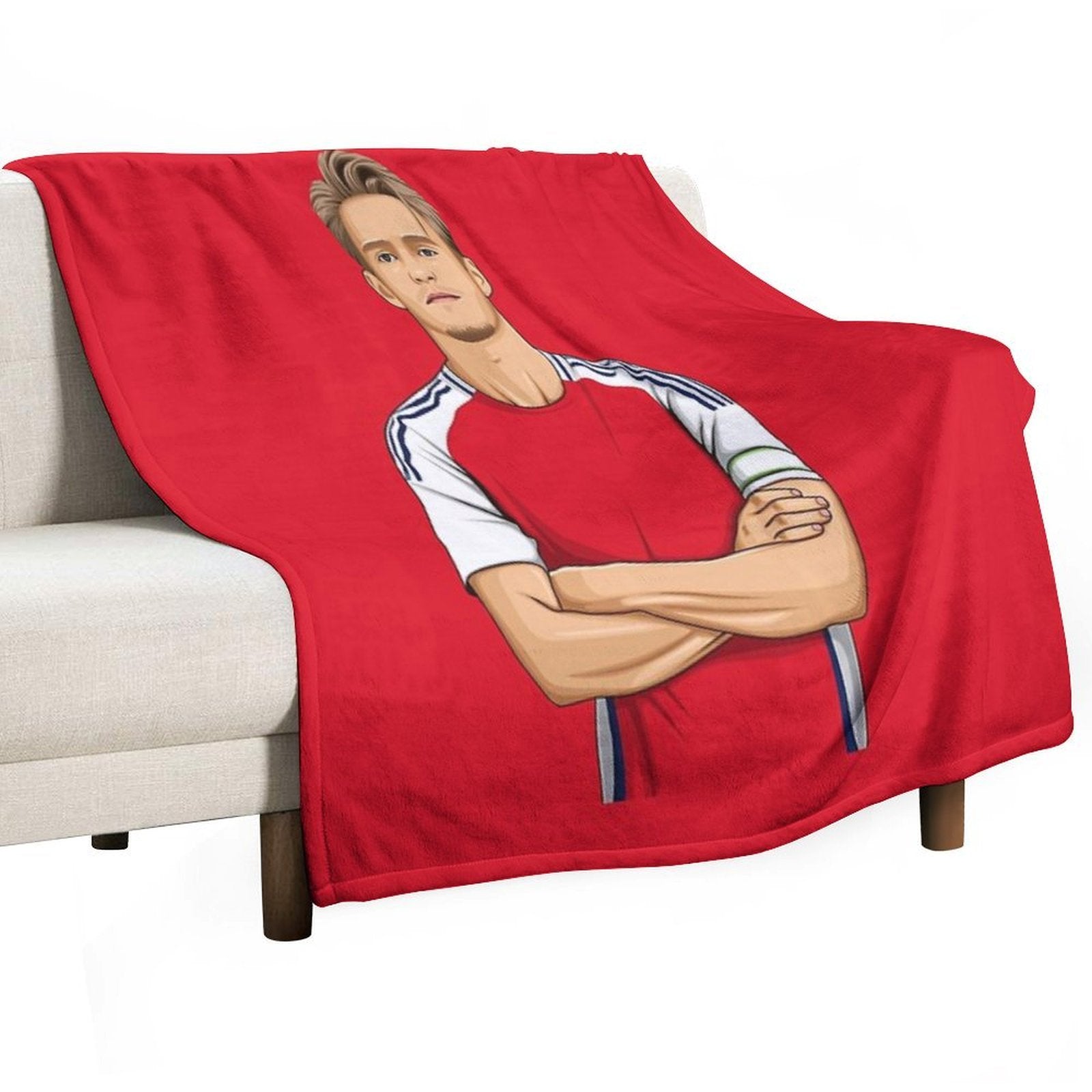 Martin Ødegaard Eco-conscious Throw Blanket