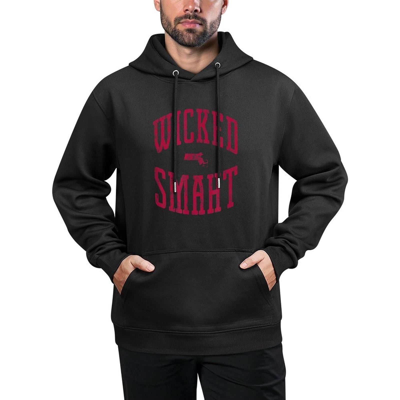 Wicked Smaht Vintage Style Shape Retention Hoodie