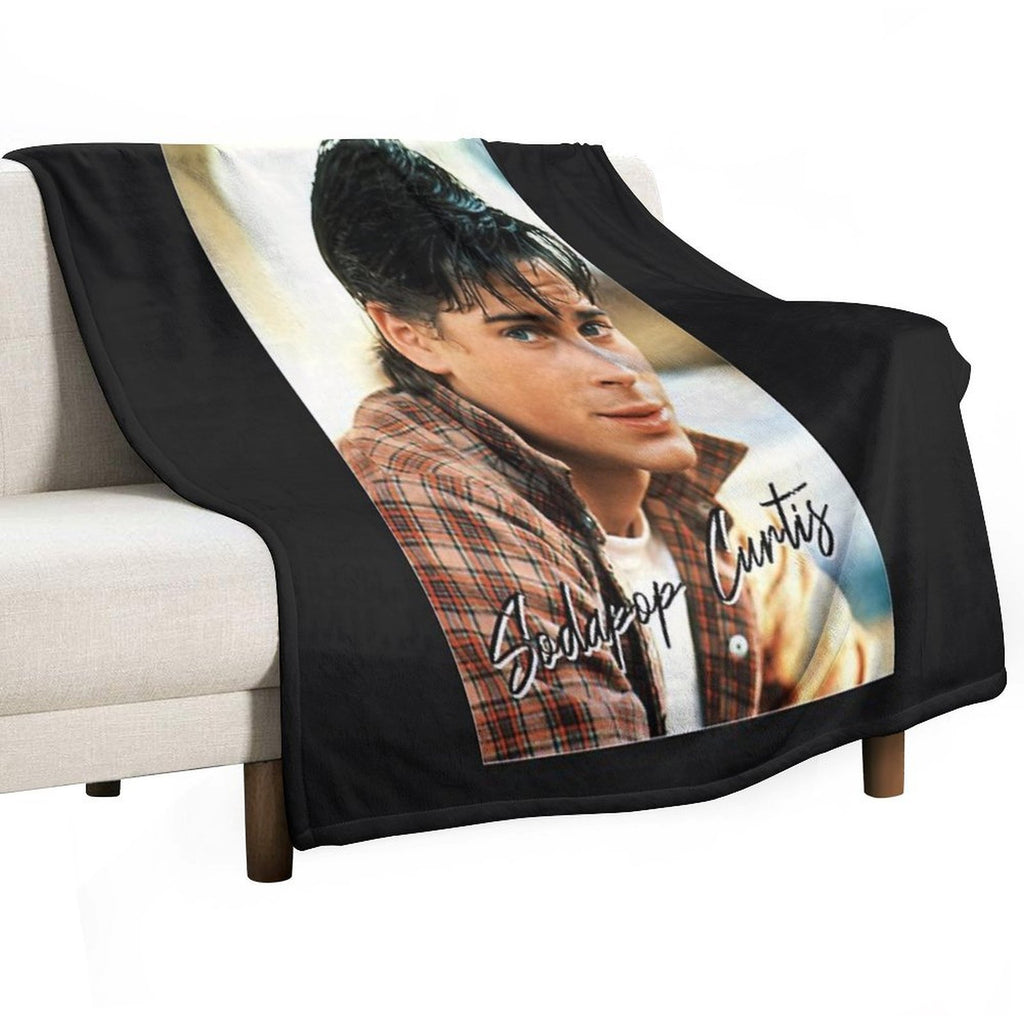 Sodapop Curtis The Outsiders 80s Movie Classic T-Shirt Anti-pilling Throw Blanket