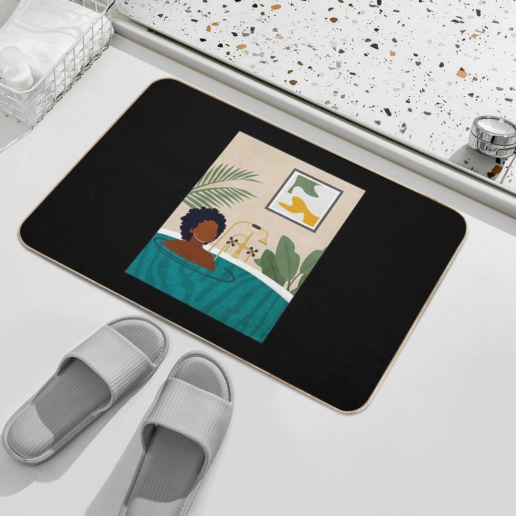 Bathtub Relaxation  Eco-Friendly Bath Mat
