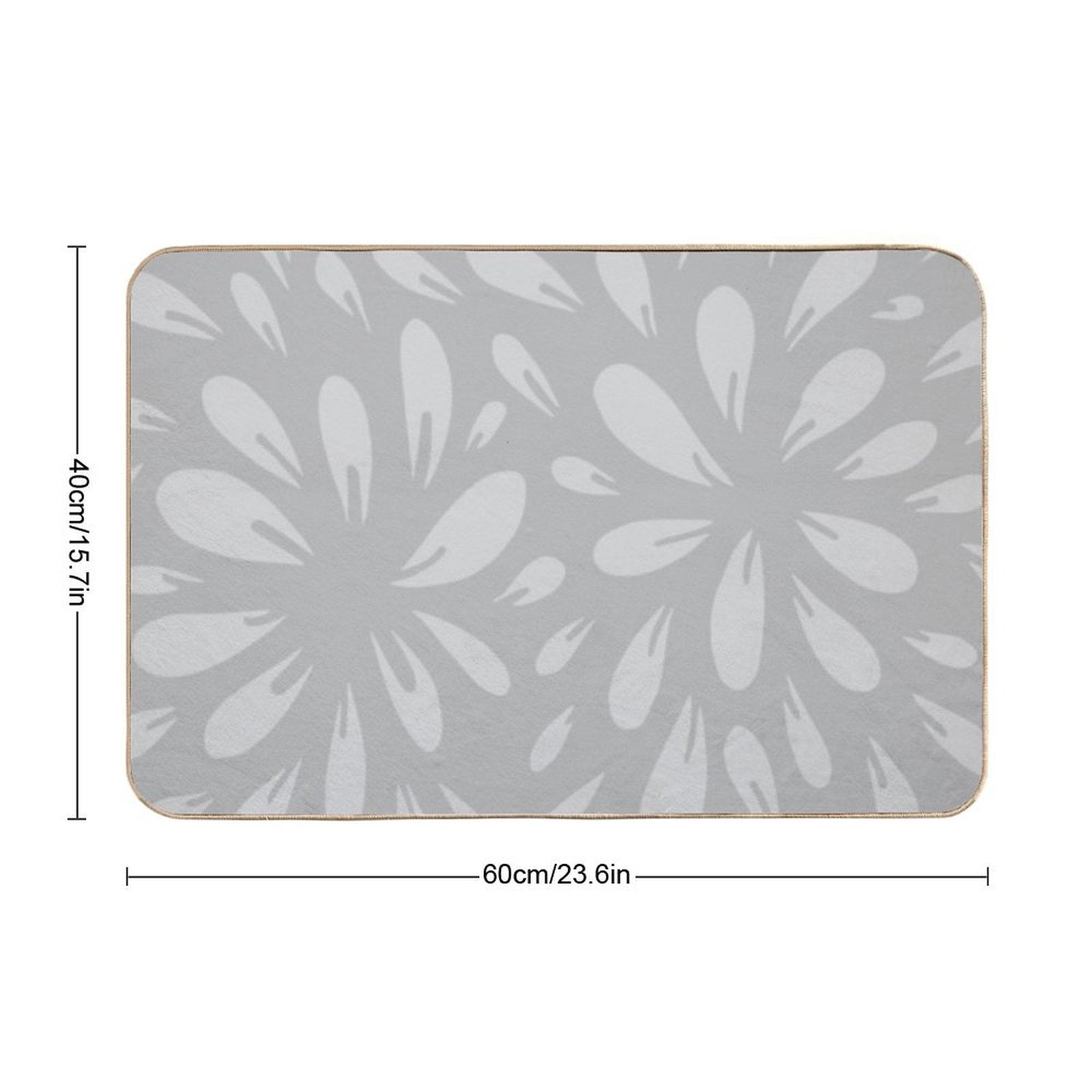 Petals  Rapid-Drying Bath Mat