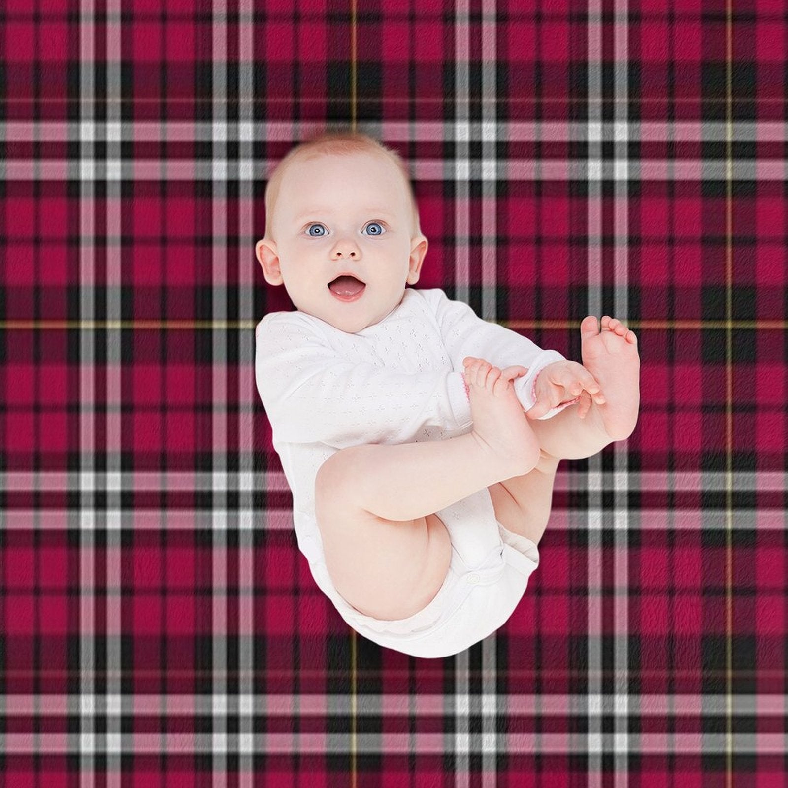 Clan Little Tartan Quick-dry Throw Blanket