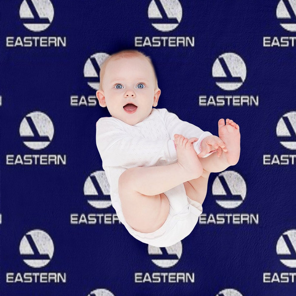 Eastern Airlines Vintage Logo Machine-washable Throw Blanket