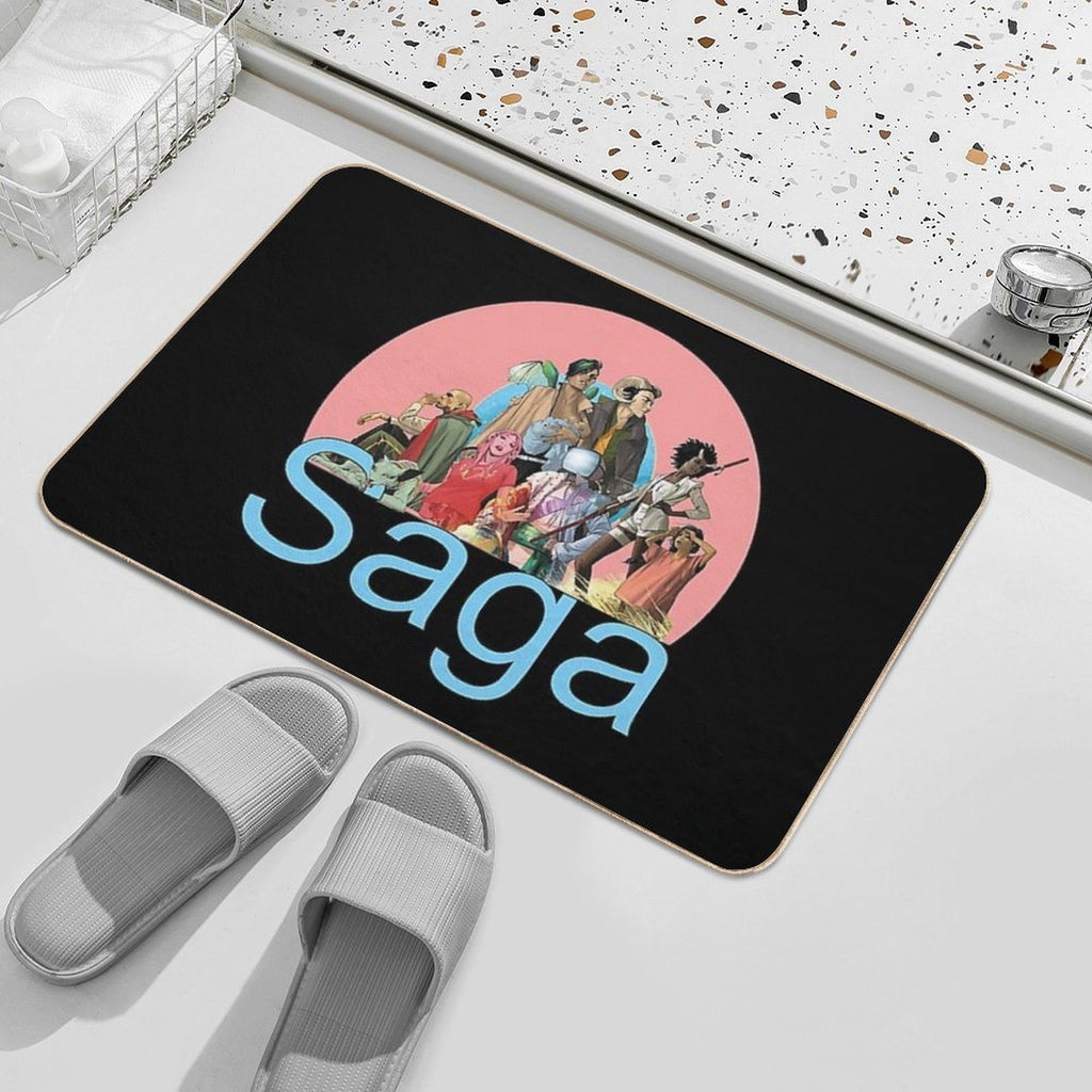 Entire Saga  Easy To Clean Bath Mat
