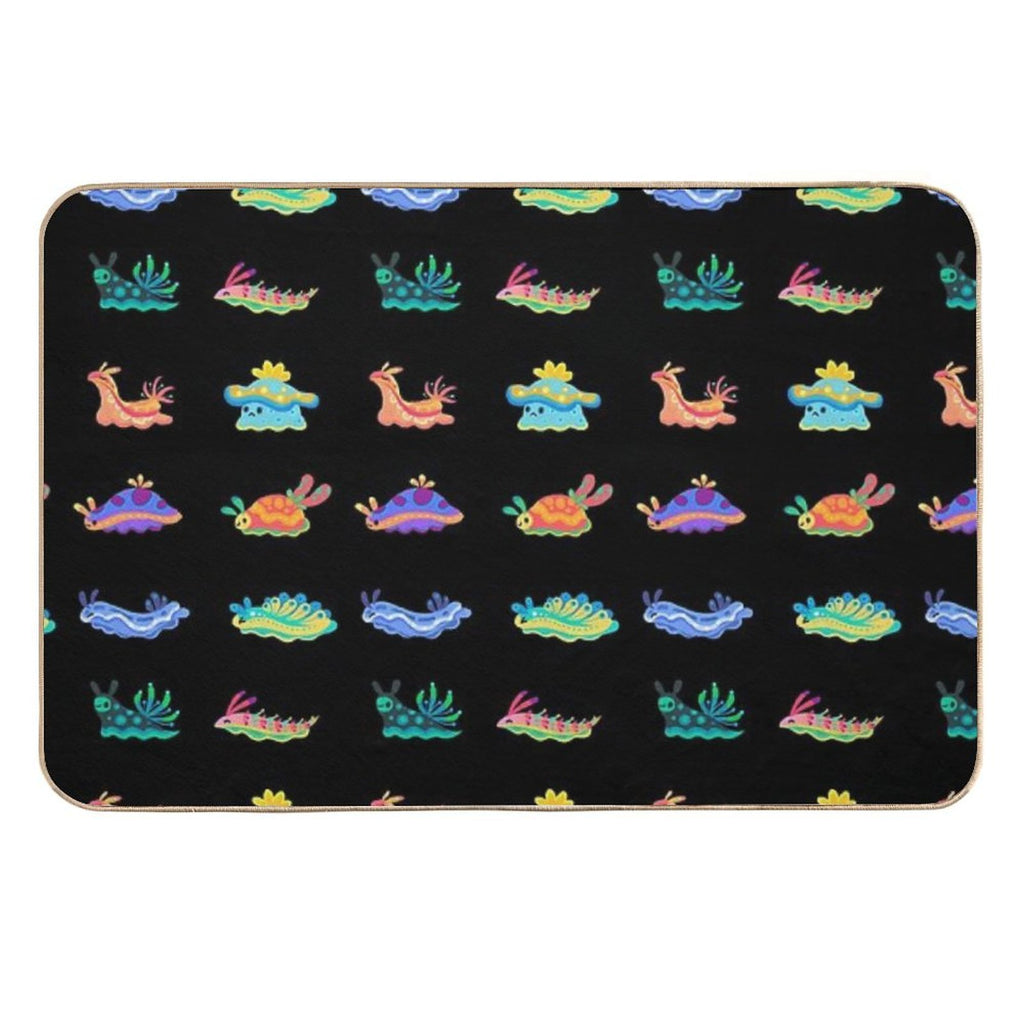 Sea Slug  Fade-Resistant Bath Mat