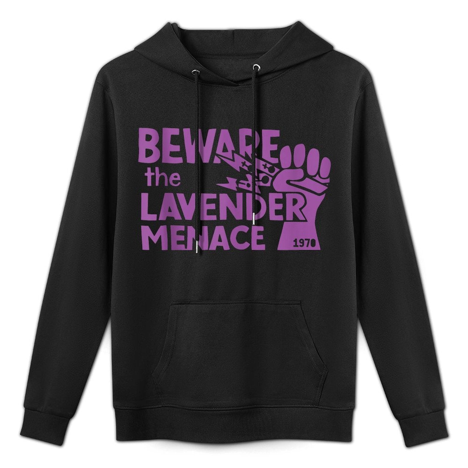 LGBT Feminism Lesbian Lavender Menace Gay Pride LGBTQ Moisture-Wicking Hoodie