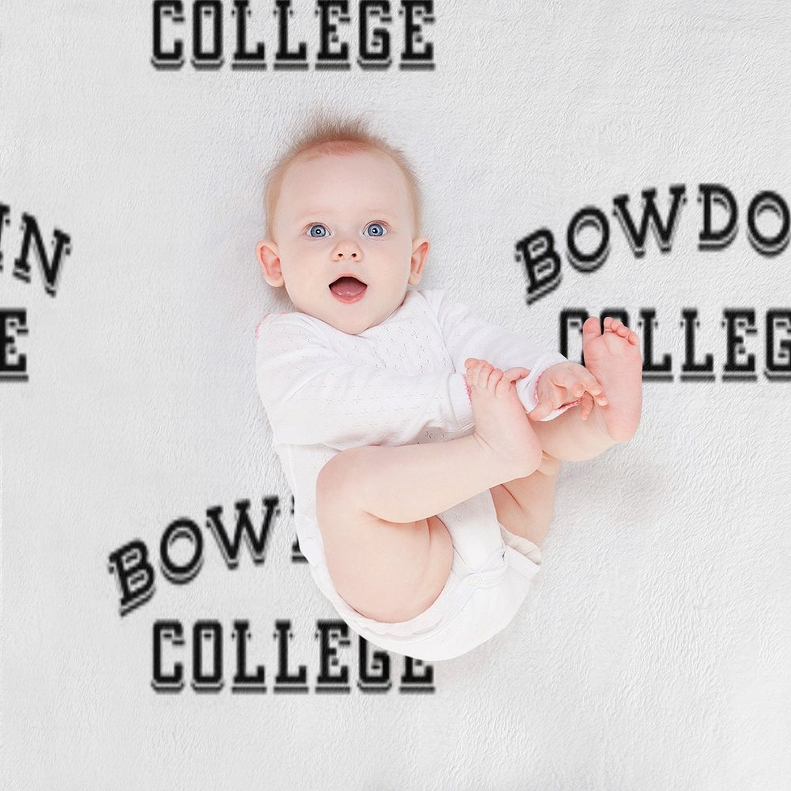 Bowdoin College Sustainable Throw Blanket