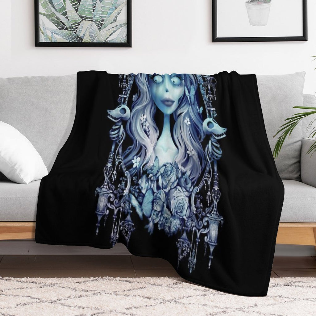 Wedding in The Night Plush Throw Blanket