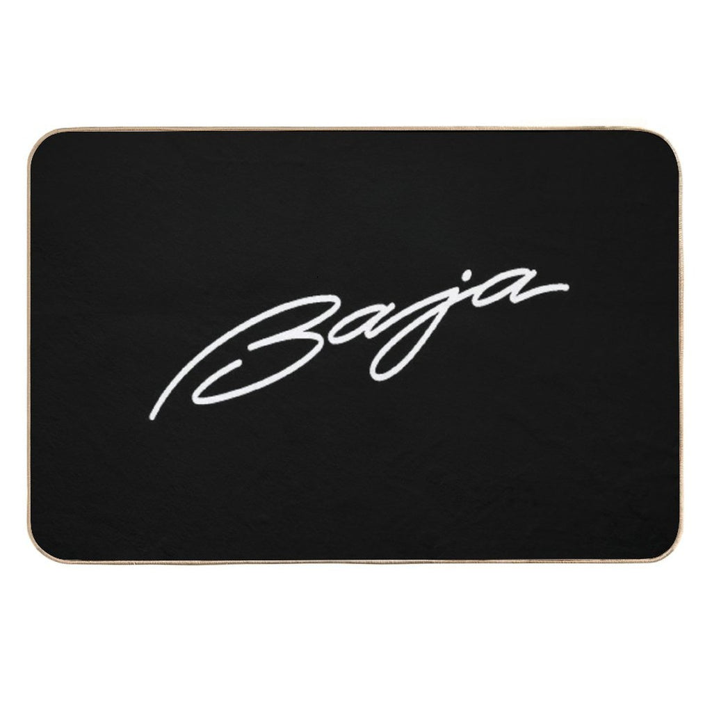 Baja Symbol  Odorless Bath Mat