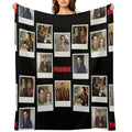 Adrian Monk Fan Collage Inspired by A Brilliant Detective Multi-functional Throw Blanket