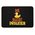 The Duck Stays Outside - Loriot - TV Kult  Anti-Trip Bath Mat