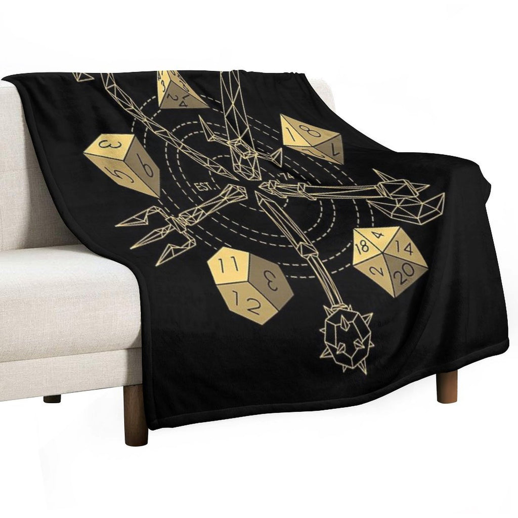 Dungeons & Dragons - Choose Your Weapon Multi-functional Throw Blanket