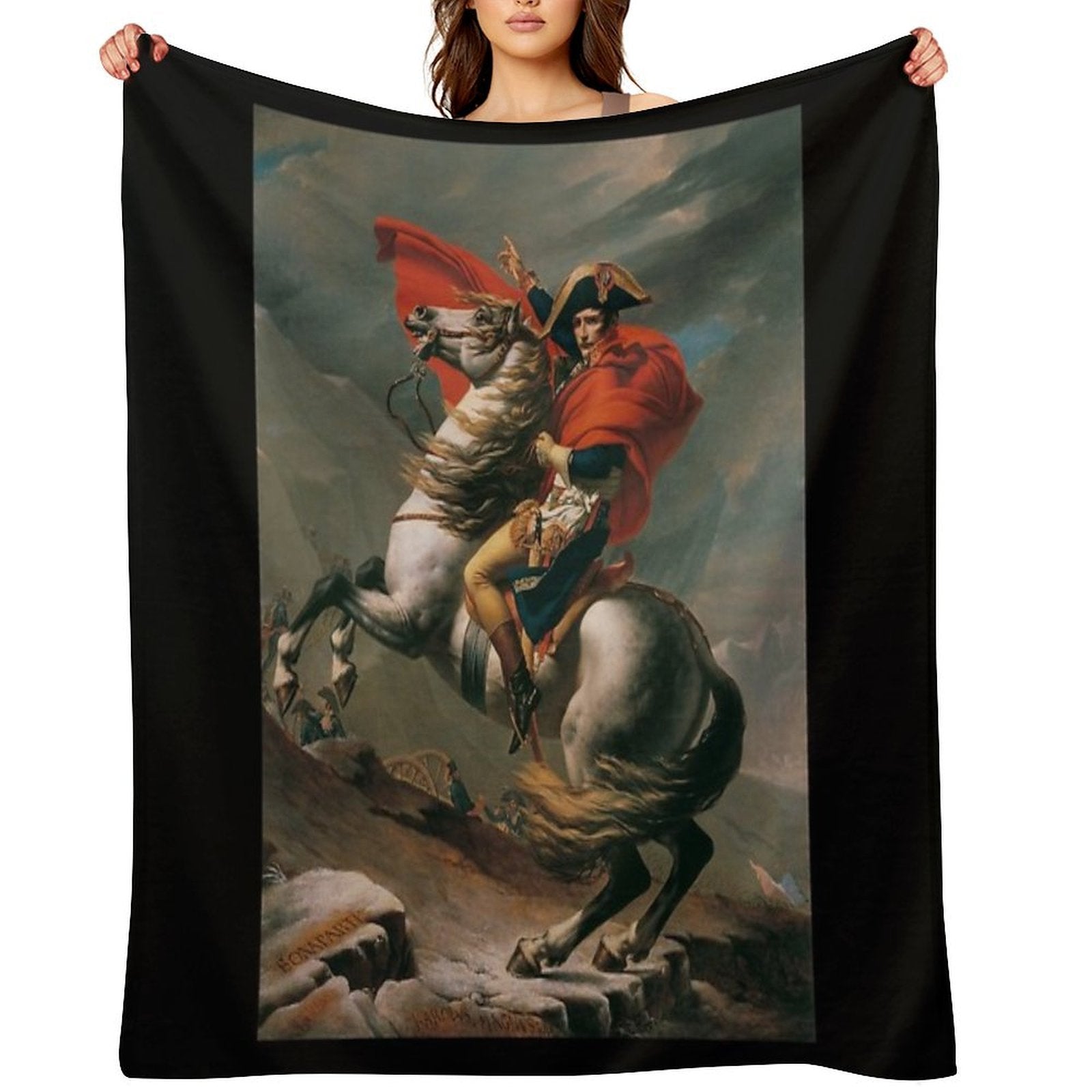 Napoleon Bonaparte Anti-pilling Throw Blanket