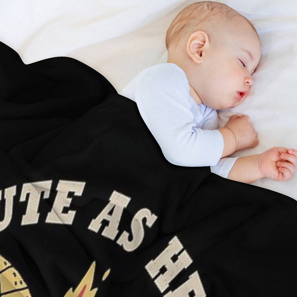 Cute As Hell Travel-friendly Throw Blanket