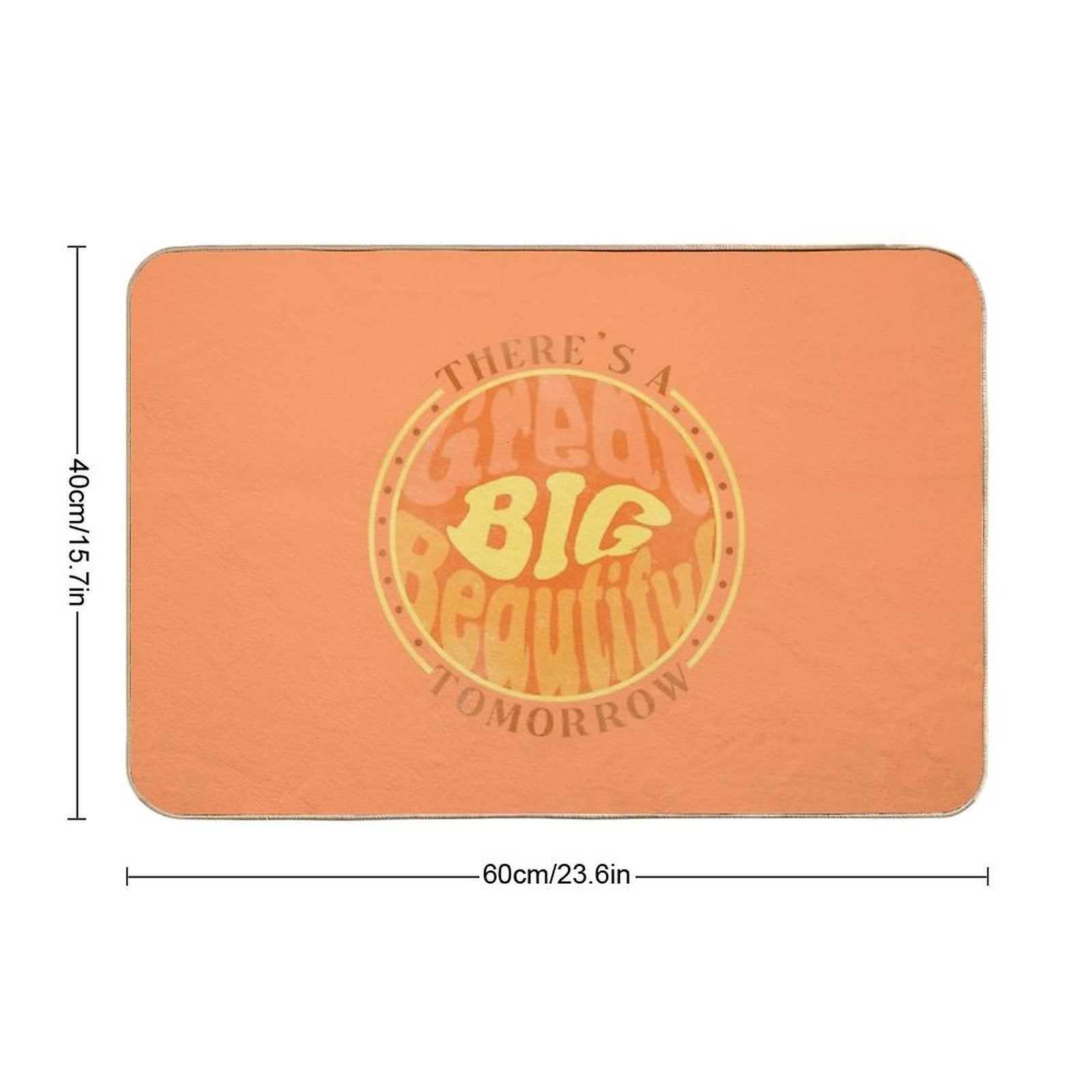 Great Big Beautiful Tomorrow 2  Multi-Purpose Bath Mat