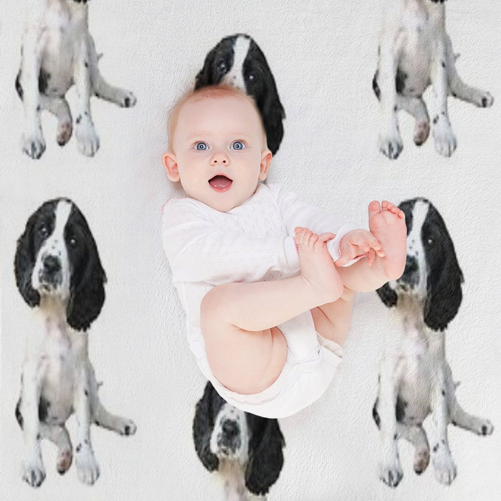 Sprocker Spaniel Multi-functional Throw Blanket