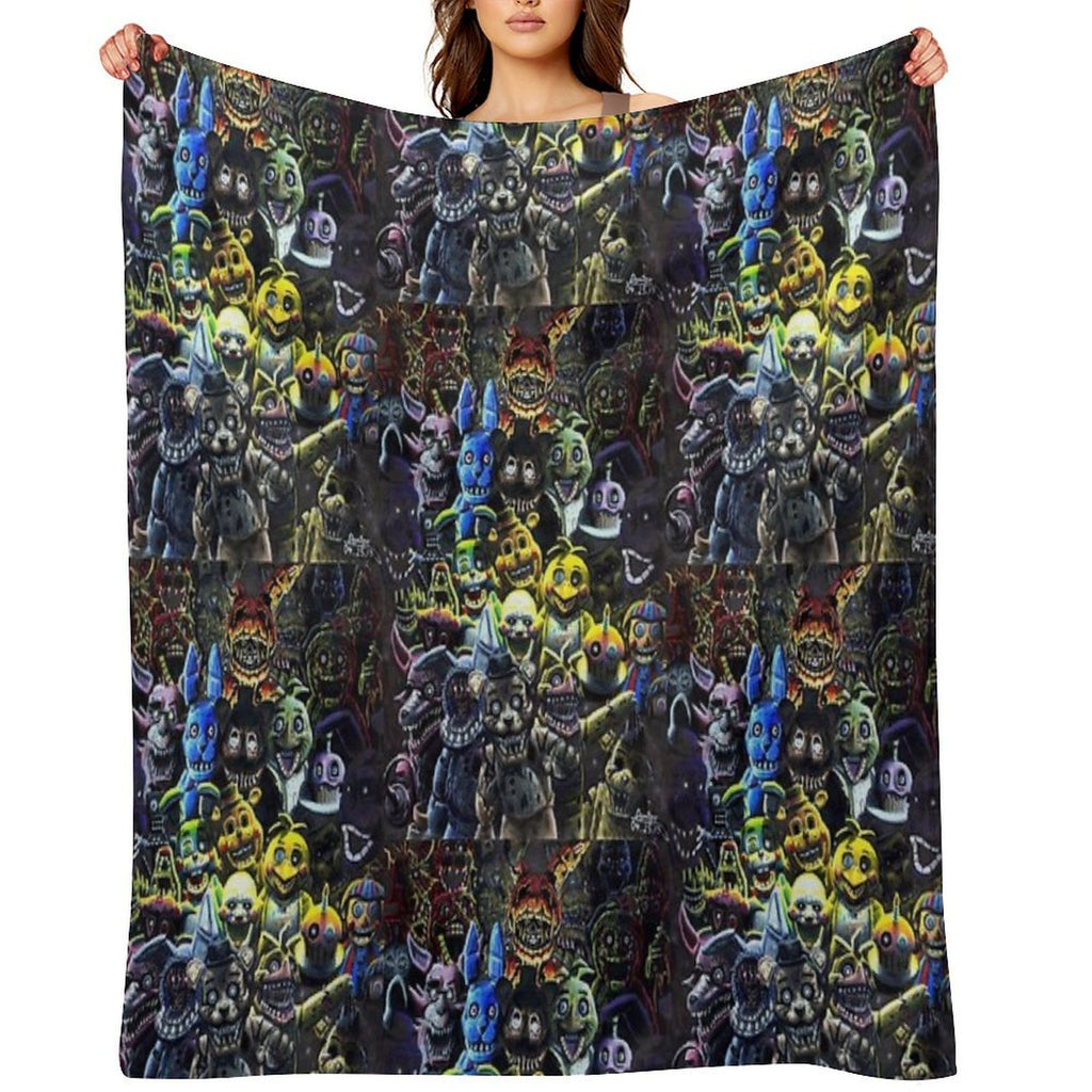 FNAF - The Night Shift Compact Throw Blanket