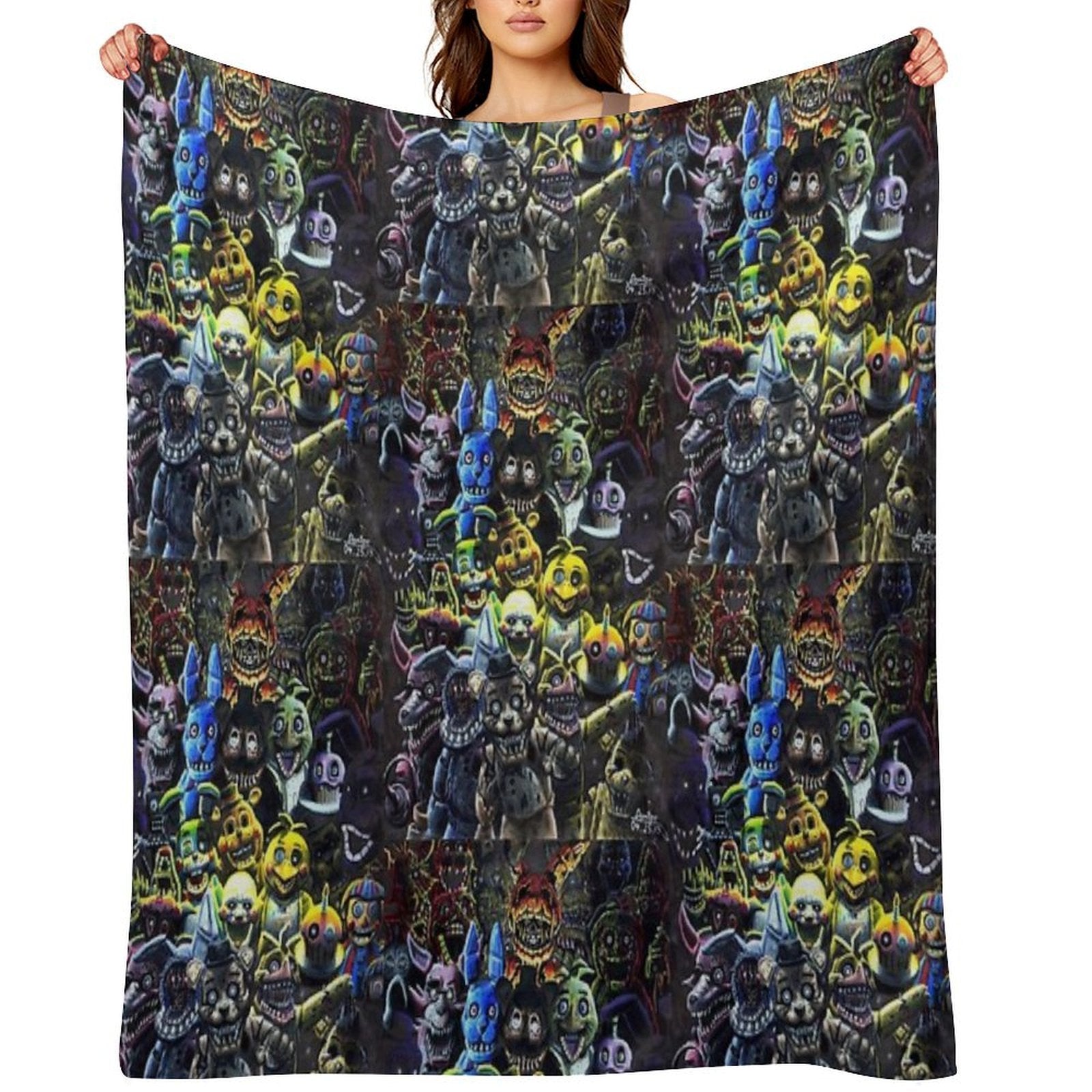 FNAF - The Night Shift Compact Throw Blanket