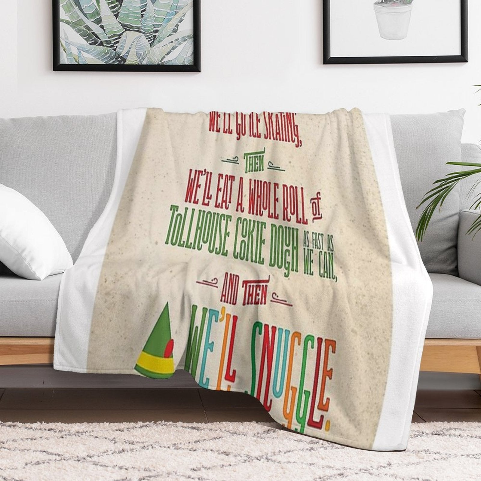 Buddy The Elf  And Then. Lightweight Throw Blanket