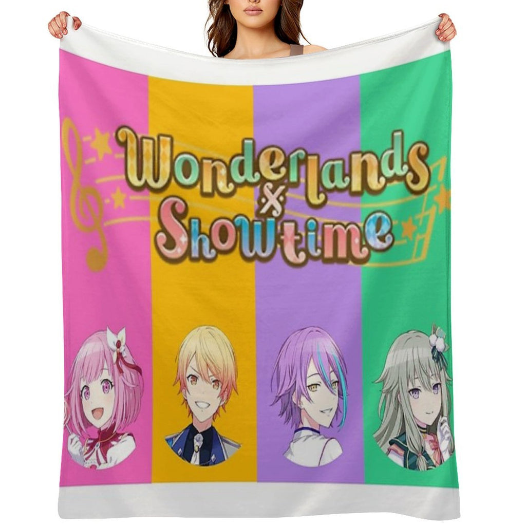 Project Sekai - Wonderlands X Showtime Compact Throw Blanket