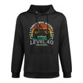 Best Level 40 Unlocked Awesome 40th Birthday Gift Men Women Easy Care Hoodie