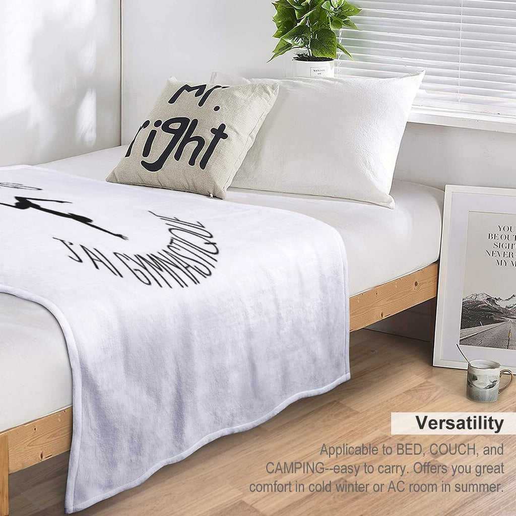 I Can Not I Have Gymnastics Multi-functional Throw Blanket