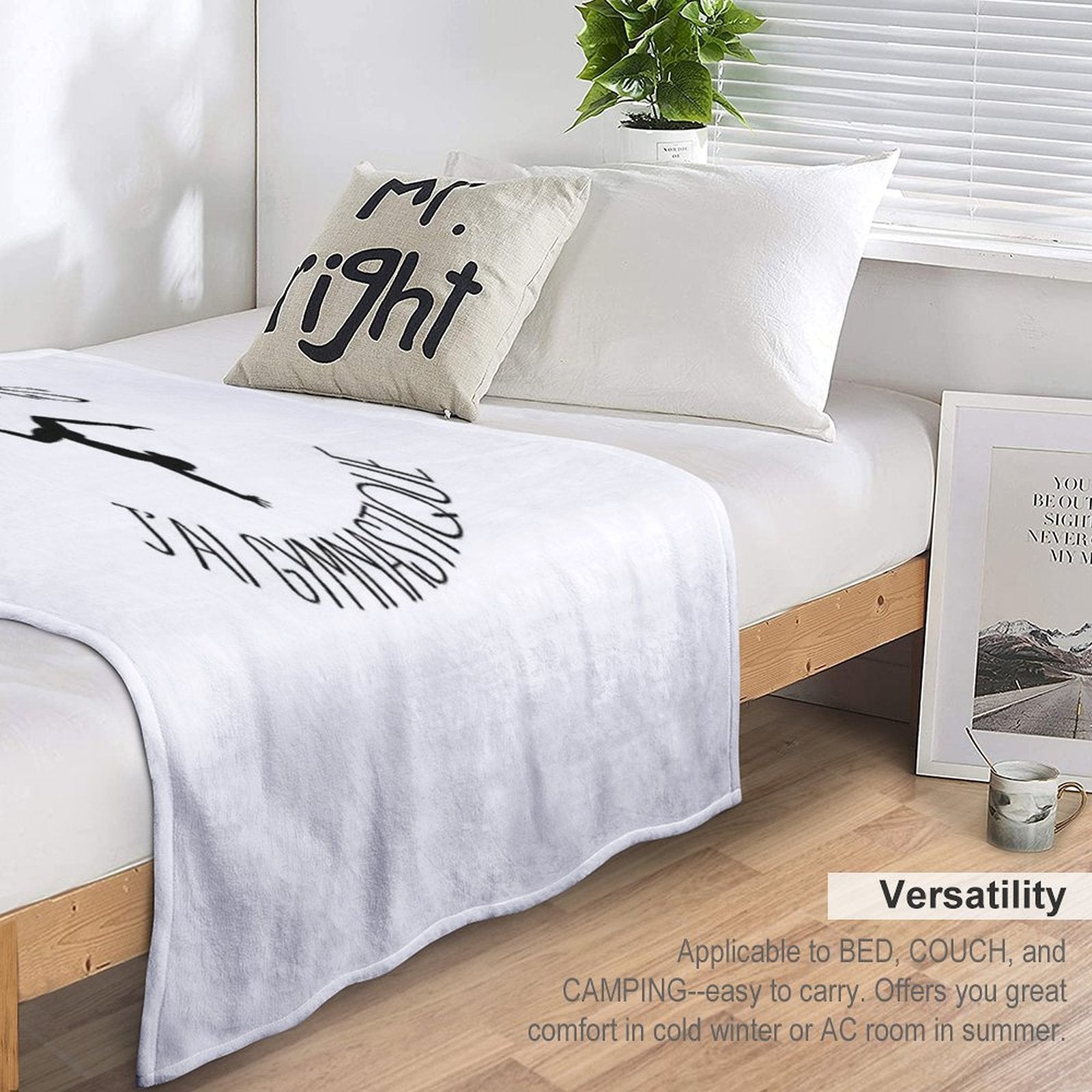 I Can Not I Have Gymnastics Multi-functional Throw Blanket
