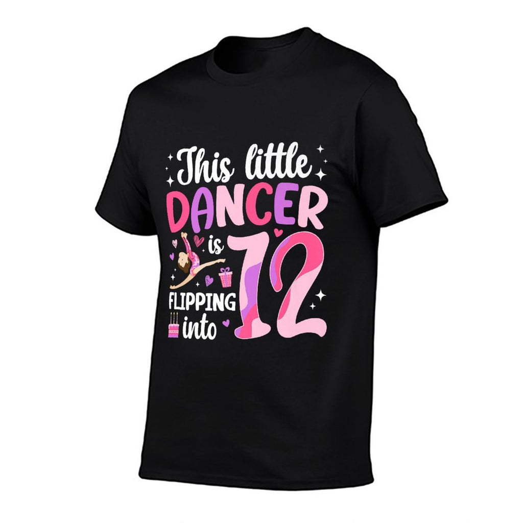 12th Birthday Dance Girl Twelve Year Old Dancer Birthday Premium Comfortable T-Shirt