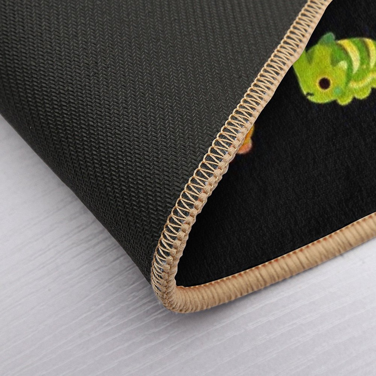 Caterpillar - Dark  Stain-Proof Bath Mat