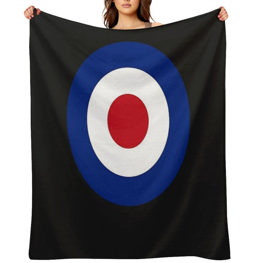Mod Roundel Classic T Shirt All-season Throw Blanket