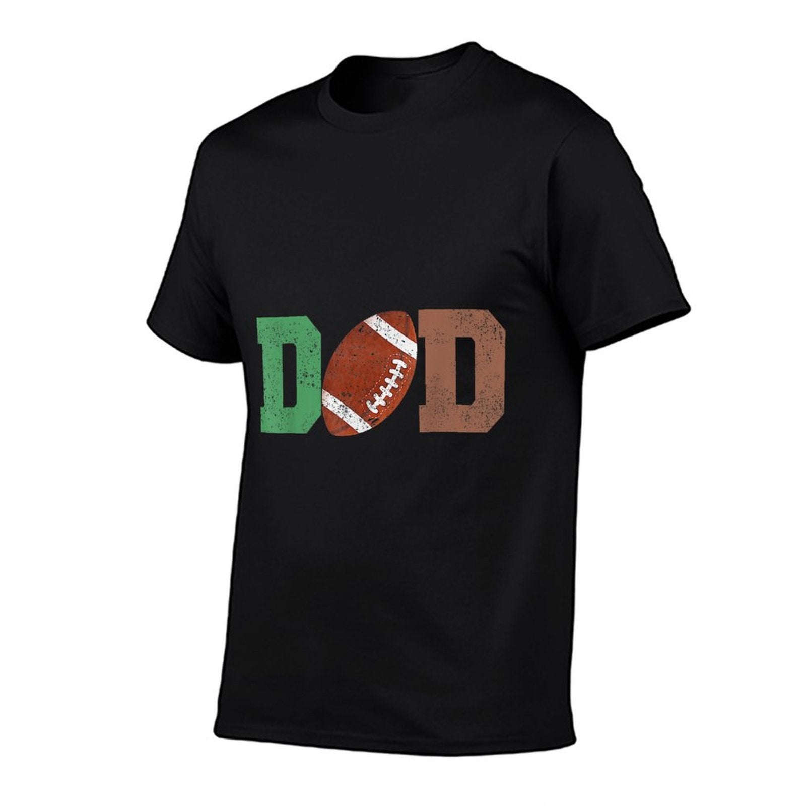 Dad of The 1 Year Old Football 1st Year Down Birthday Party Comfortable T-Shirt