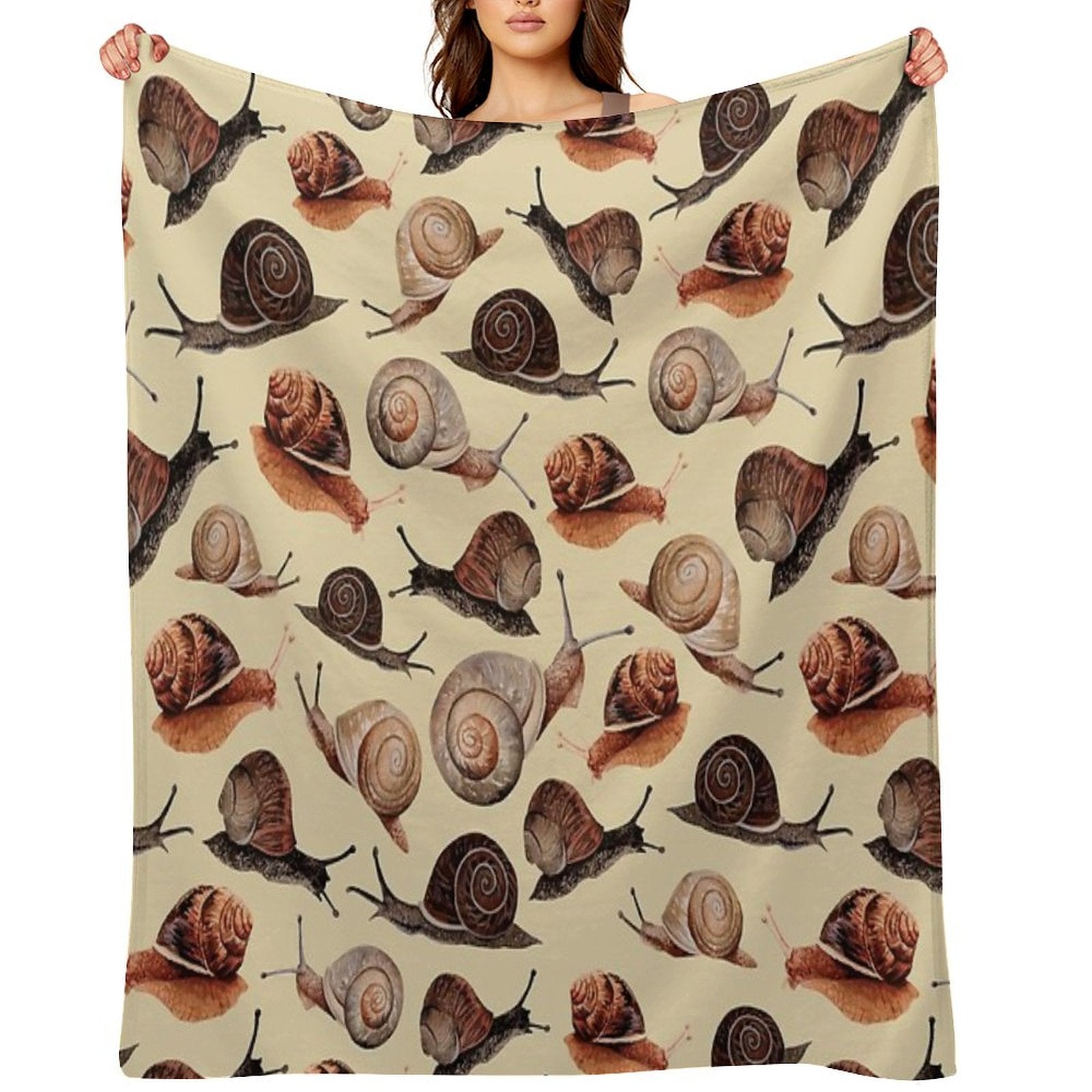 A Slew of Snails Premium Throw Blanket
