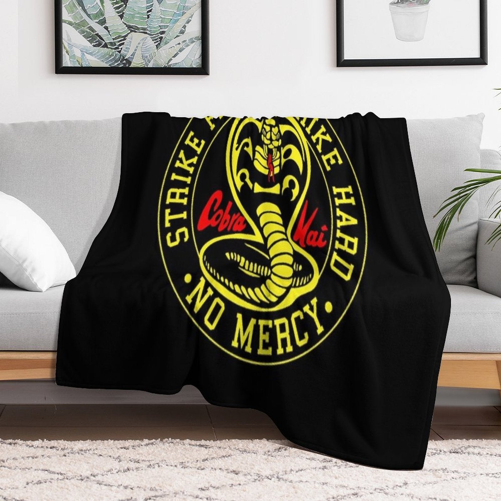Cobra Kai Original Compact Throw Blanket