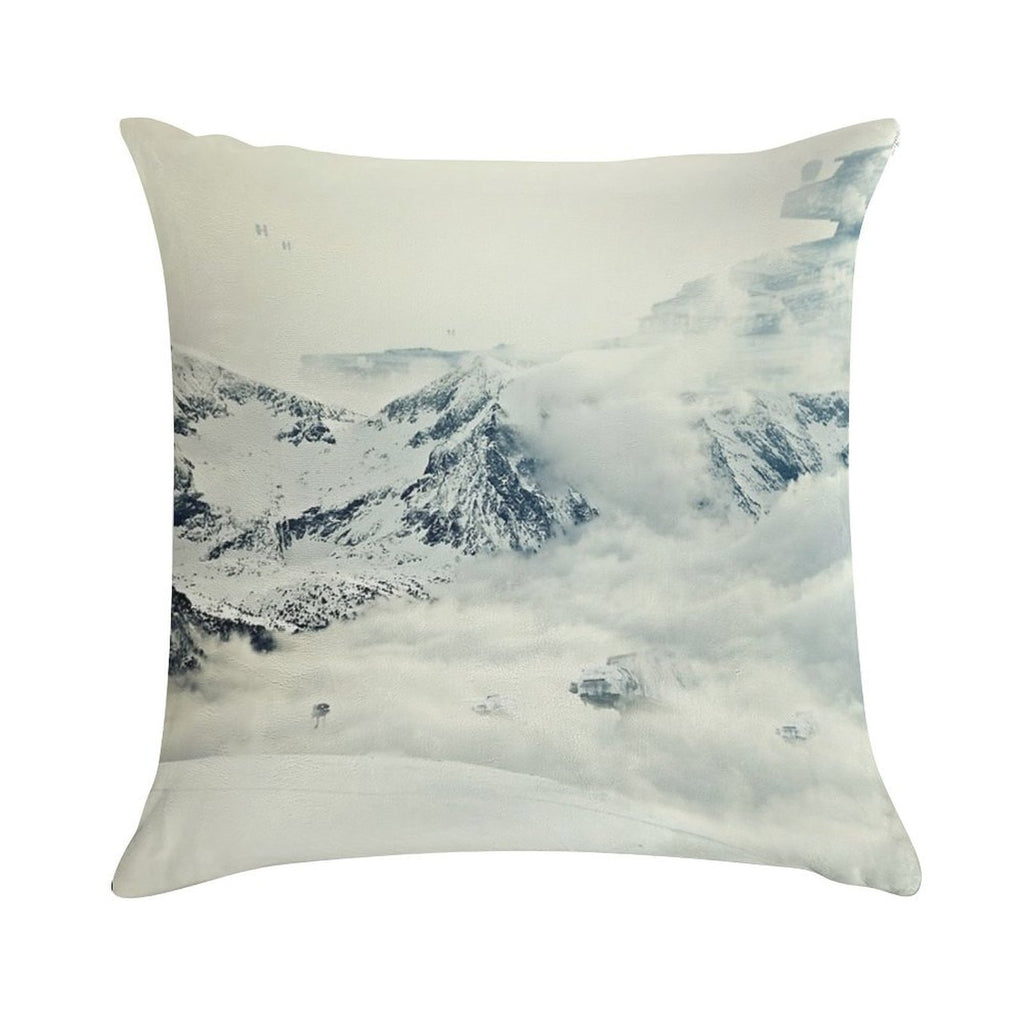 Frozen Planet Soft Shrink-Resistant Throw Pillow