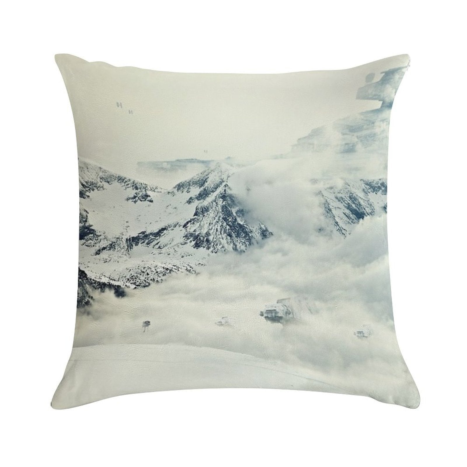 Frozen Planet Soft Shrink-Resistant Throw Pillow