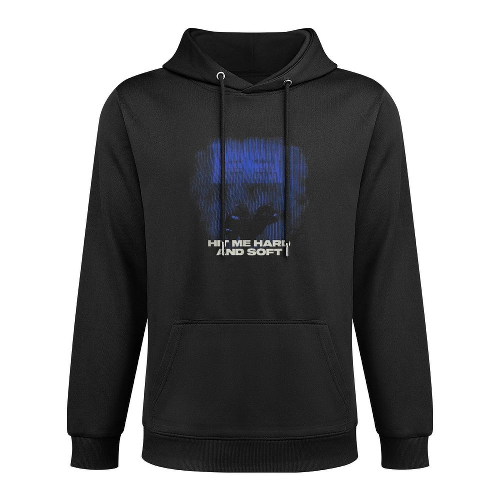 Official Billie Eilish HIT ME HARD AND SOFT Blue Photo Unisex Design Hoodie