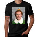 Elf Buddy Hobbs As Will Ferrell Mugshot Christmas Movie  Quick-drying T-Shirt