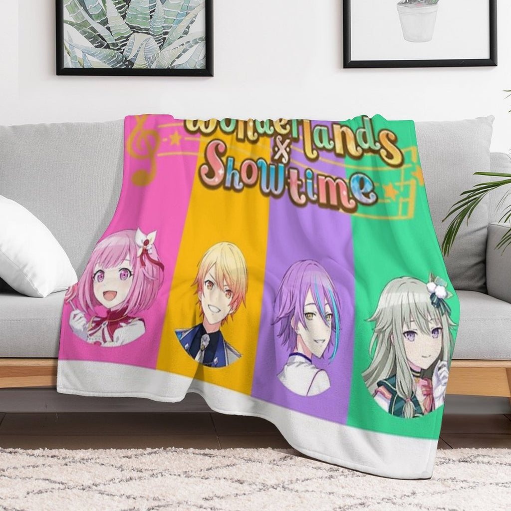 Project Sekai - Wonderlands X Showtime Compact Throw Blanket