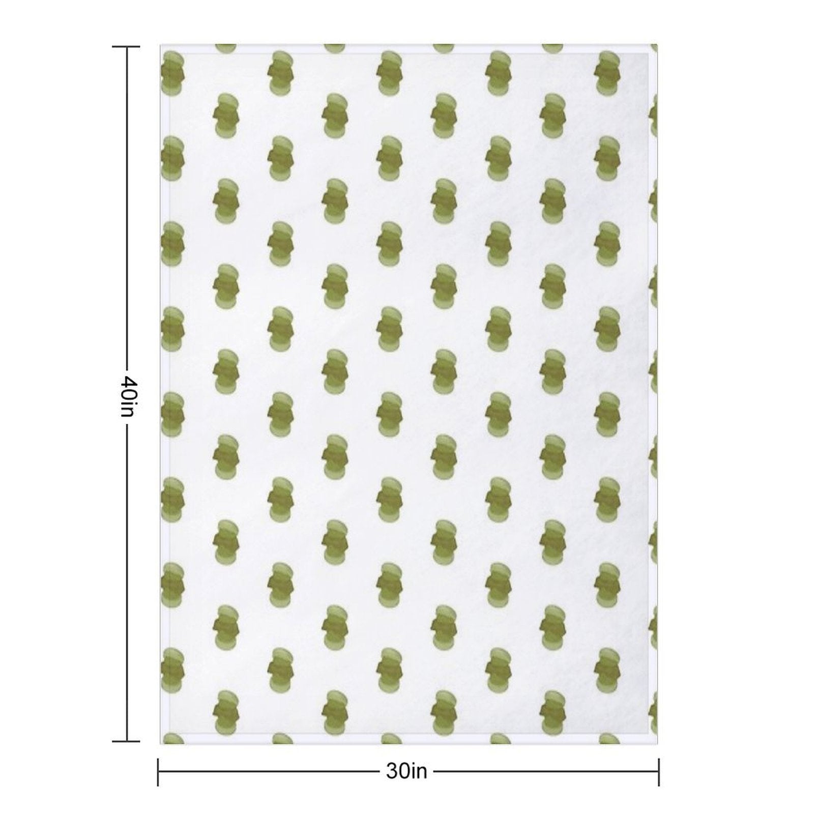 Matcha Kitkat Fatcaron Versatility Throw Blanket