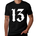 13, Lucky Number 13, 13 Mobile Phone Case, Number 13  High-quality Stitching T-Shirt