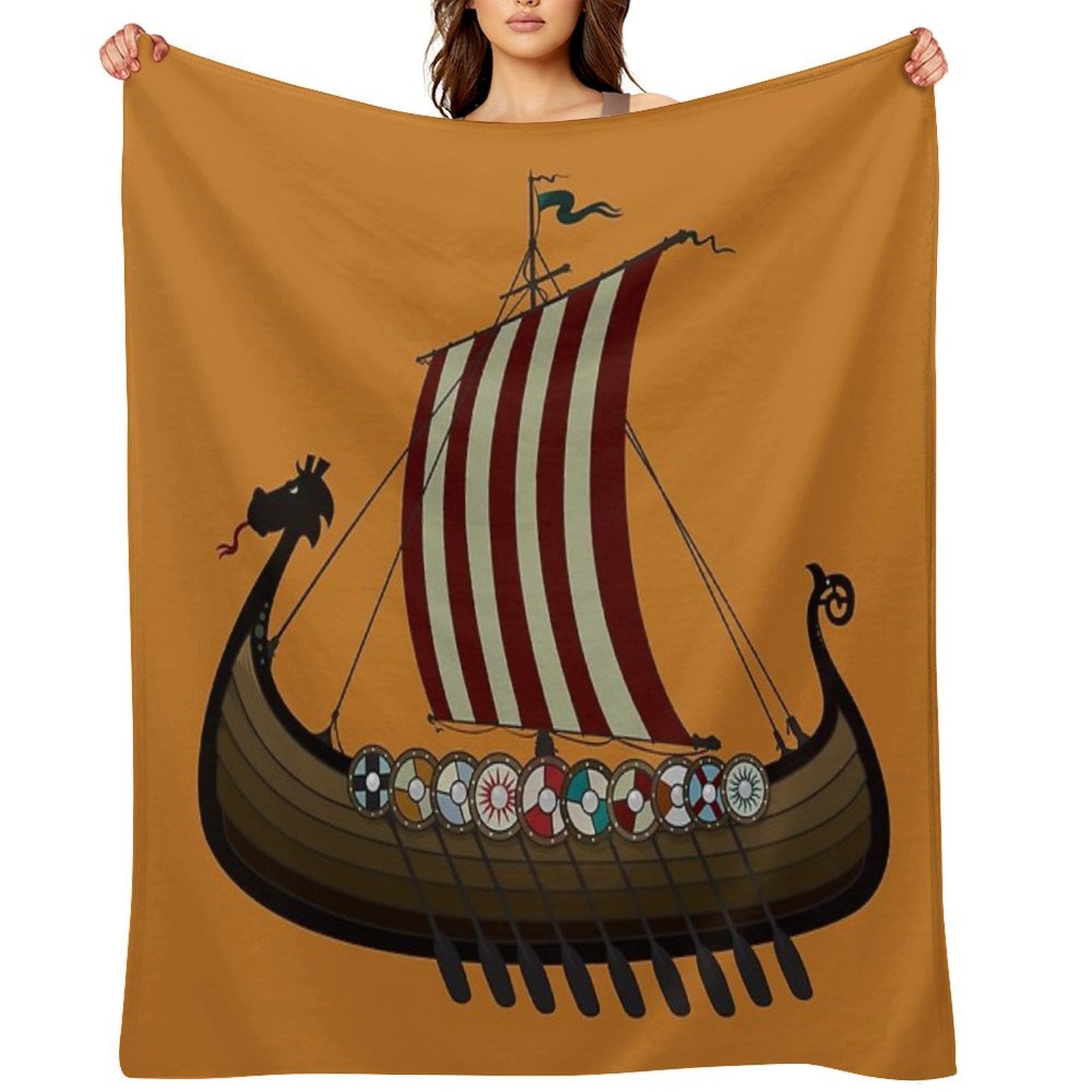 Vikings Comfort Throw Blanket