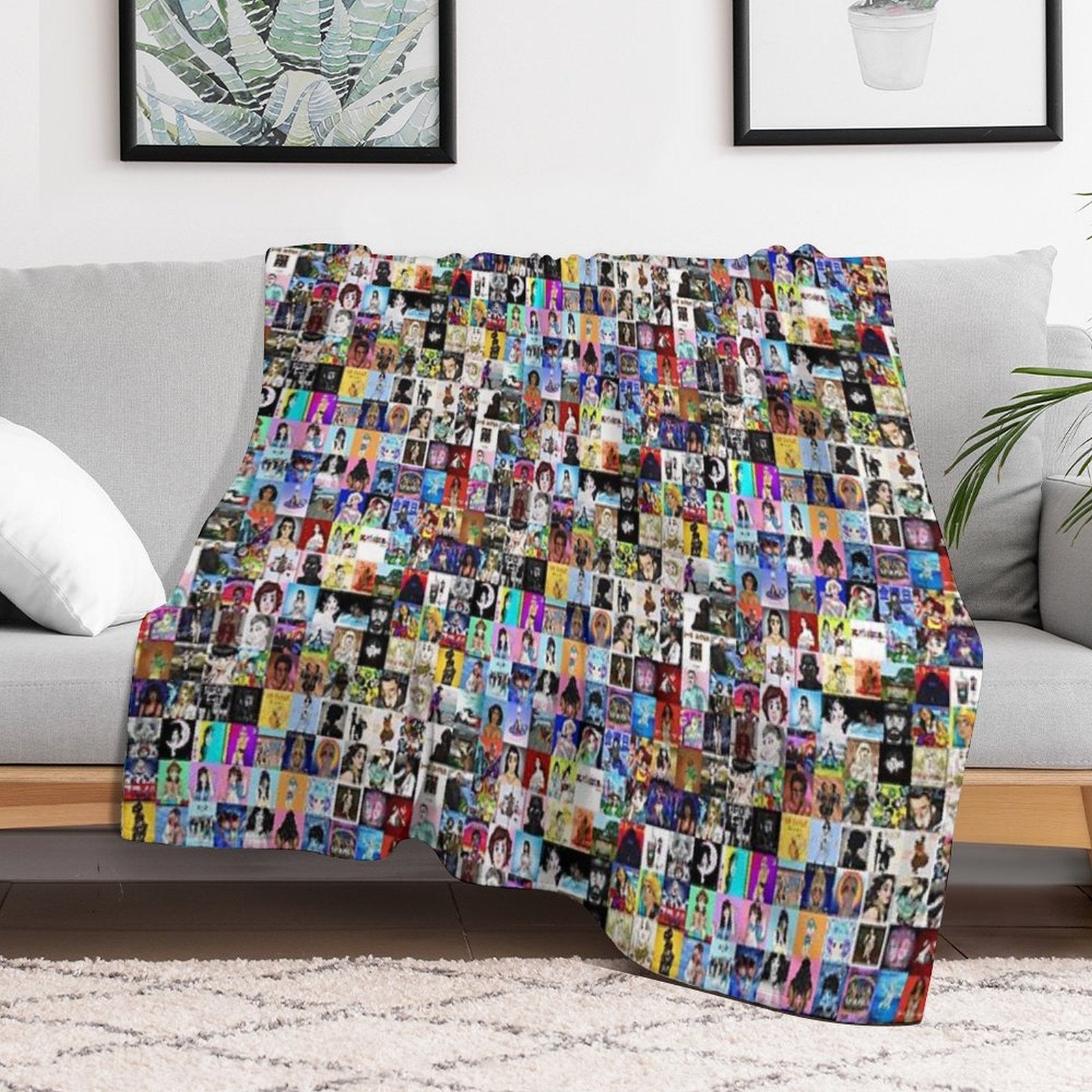 Ultimate Album Collage 2 Premium Throw Blanket