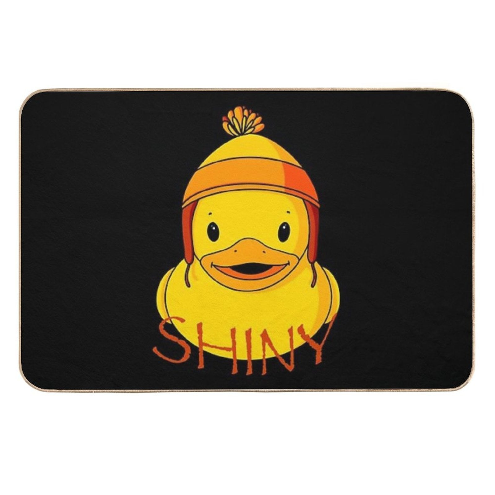 Shiny Rubber Duck  High-Traffic Bath Mat