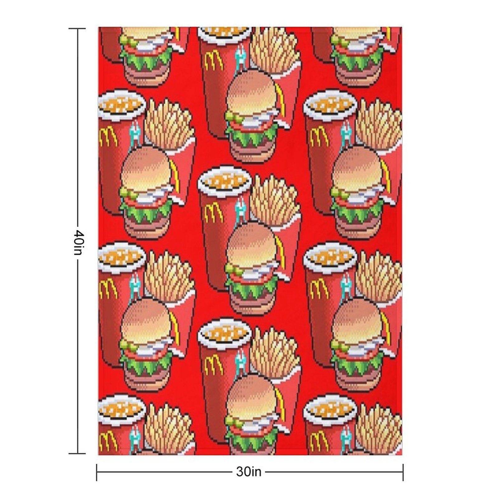 Hungry. Comfort Throw Blanket