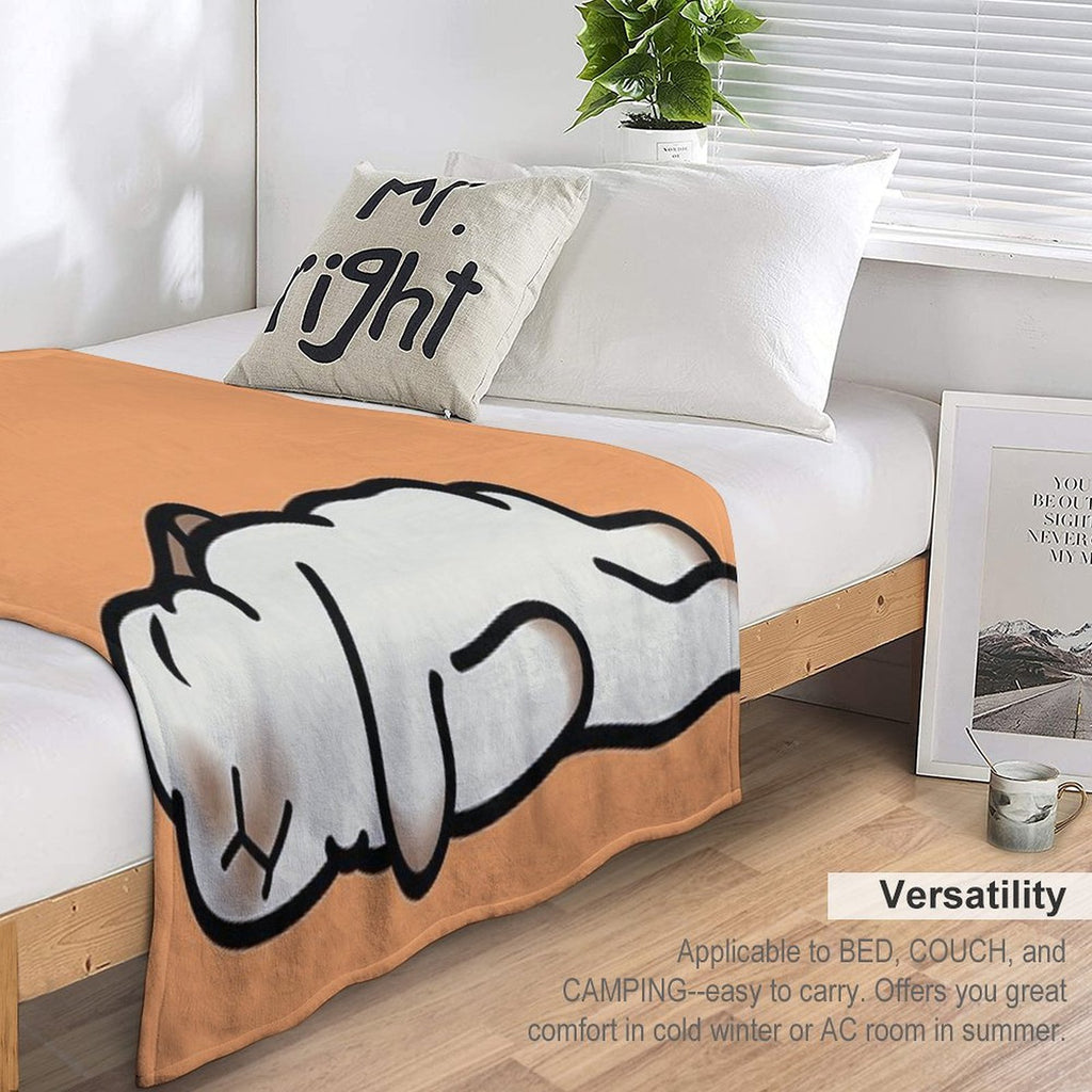 Sleeping Bunny Comfort Throw Blanket