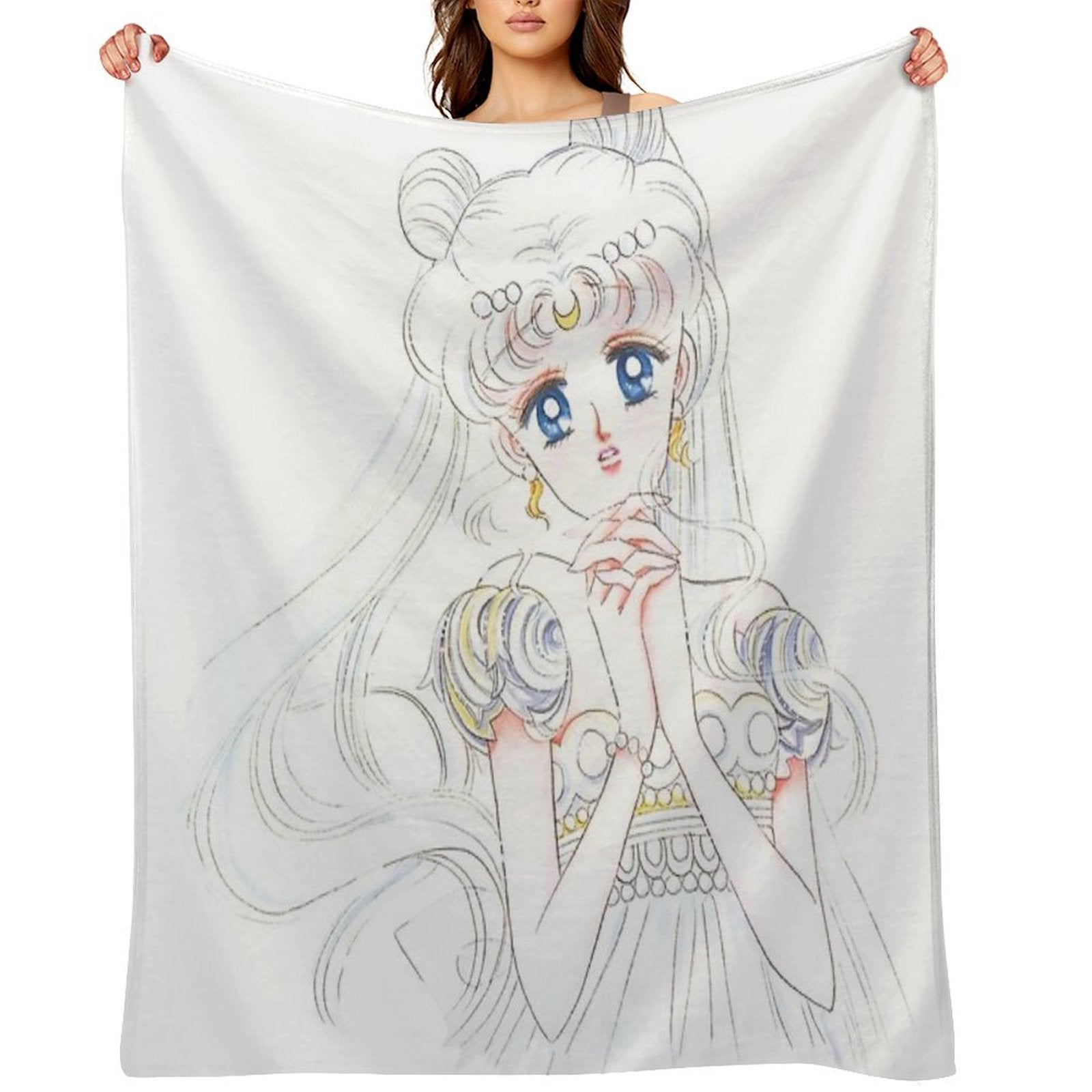 Princess Serenity Compact Throw Blanket
