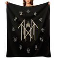 Night Comes Moon Versatility Throw Blanket