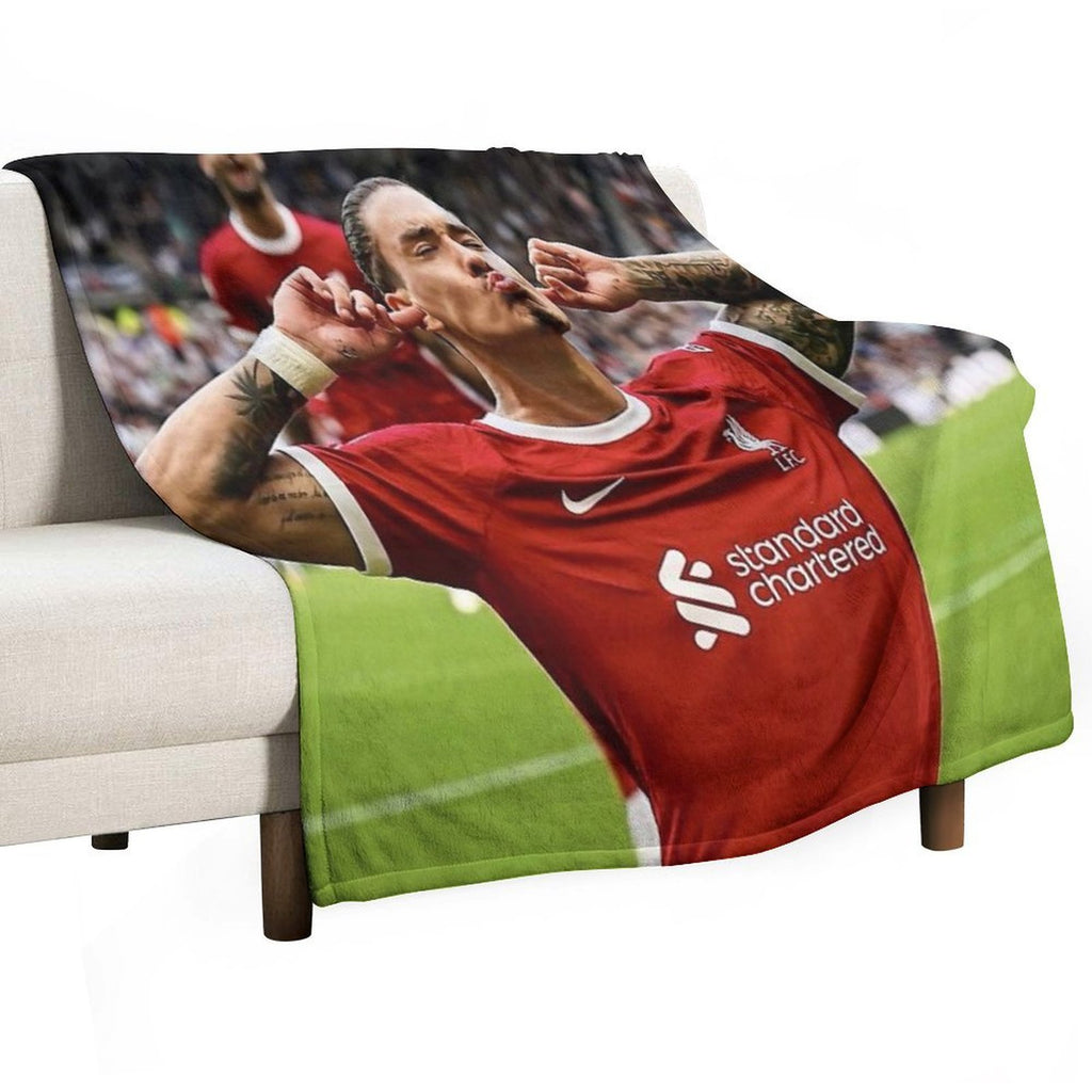 Darwin Nunez Gift-ready Throw Blanket
