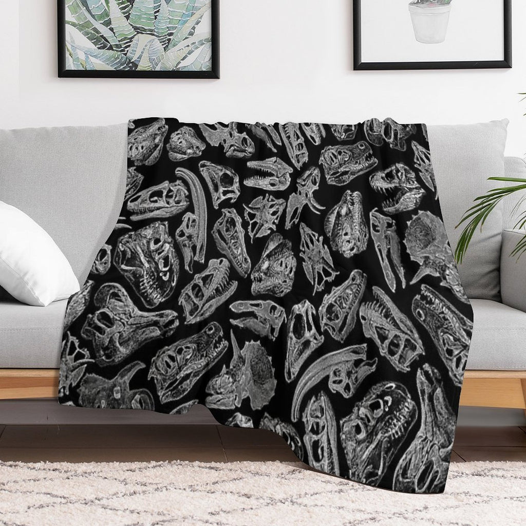 Paleontology Dream II Shrink-resistant Throw Blanket