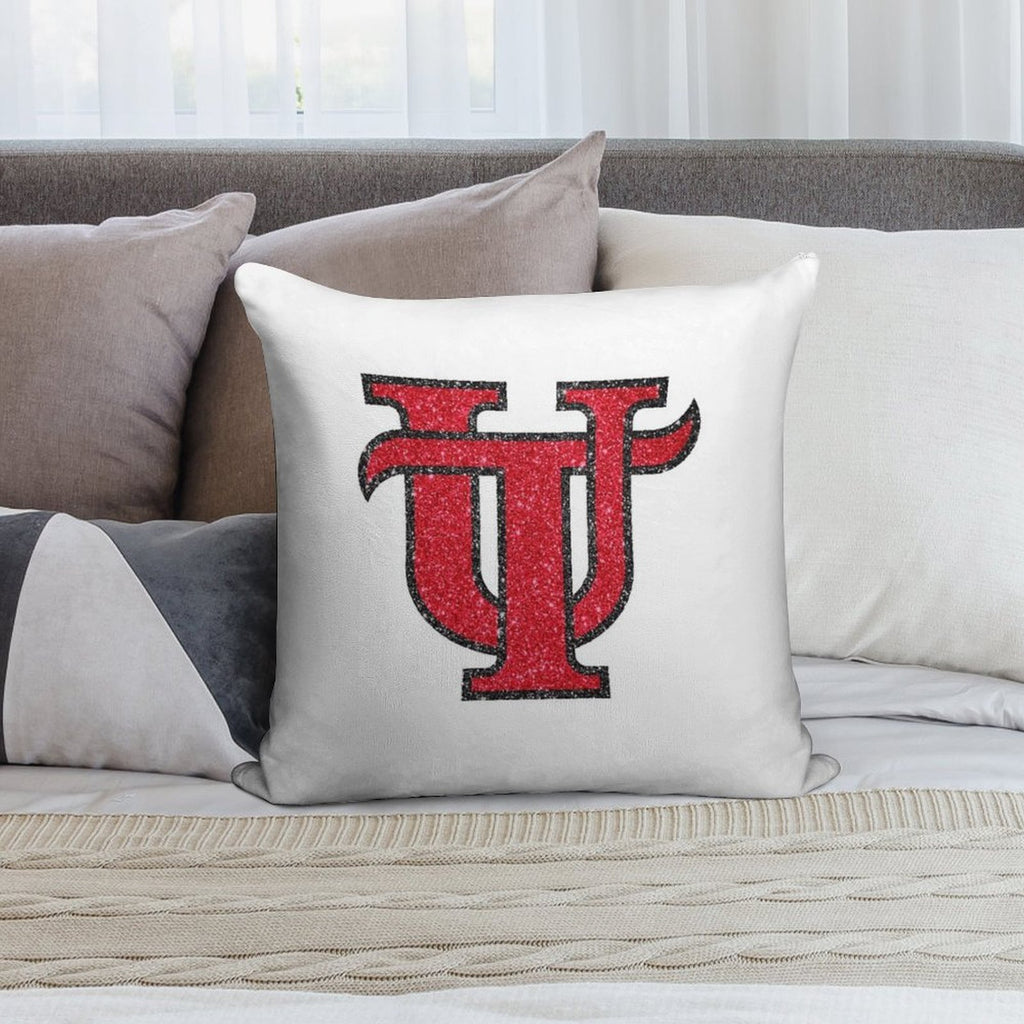 Utampa Glitter Logo Soft Style Accent Throw Pillow